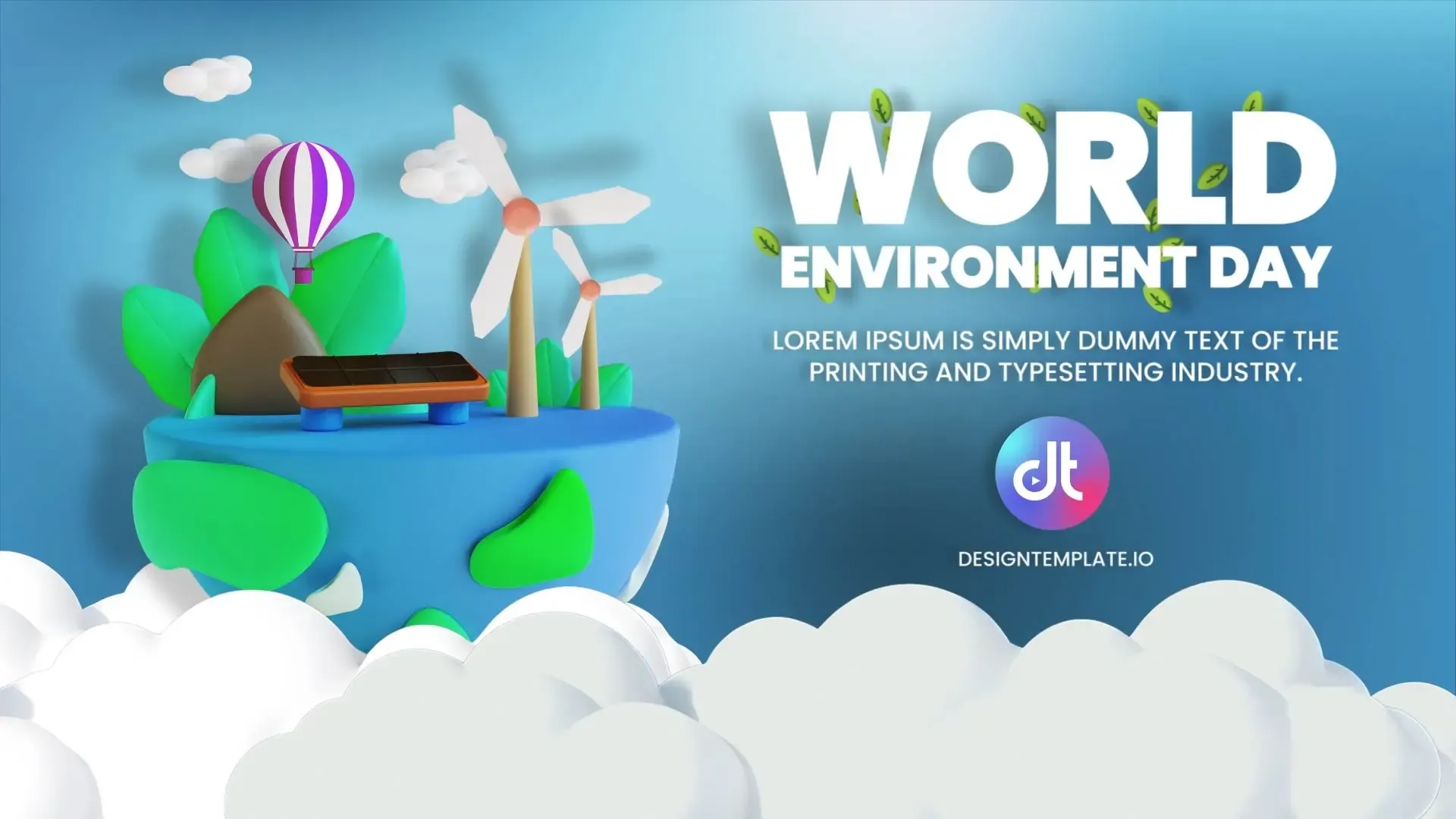 New 3D World Environment Day Intro